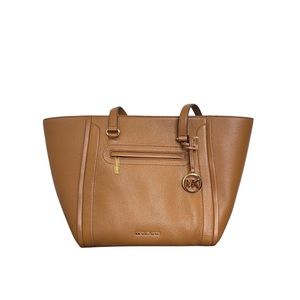 MICHAEL KORS Carine Leather Tote Bag NWT